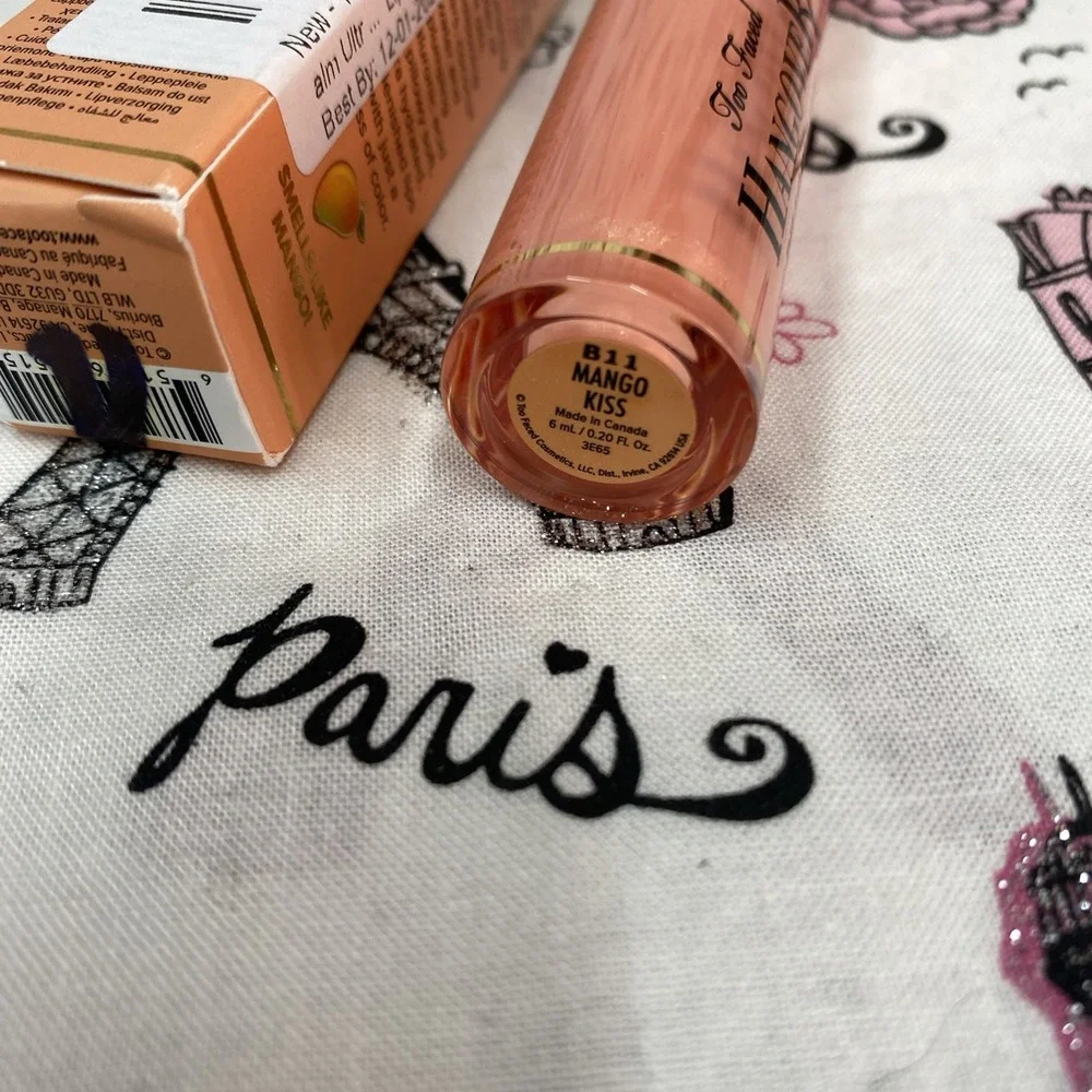 Too Faced MANGO KISS Hangover Pillow‎ Balm Hydrating Lip Treatment 0.20 Fl oz
